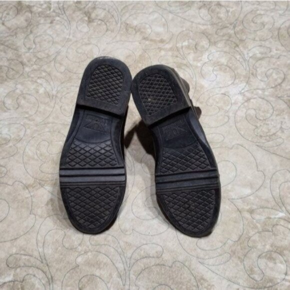 TuffRider Brown Leather Zip Front Paddock Boots 5 - Picture 9 of 12